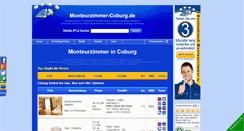 Desktop Screenshot of monteurzimmer-coburg.de